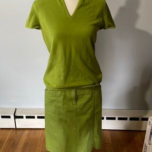 Talbots top and skirt